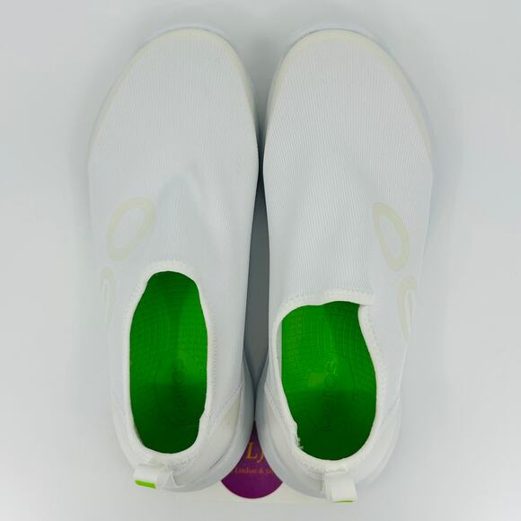OOFOS Women's OOmg Sport White Slip On Comfort Recovery Shoes Size 8 US/ 39 EU - Picture 9 of 11